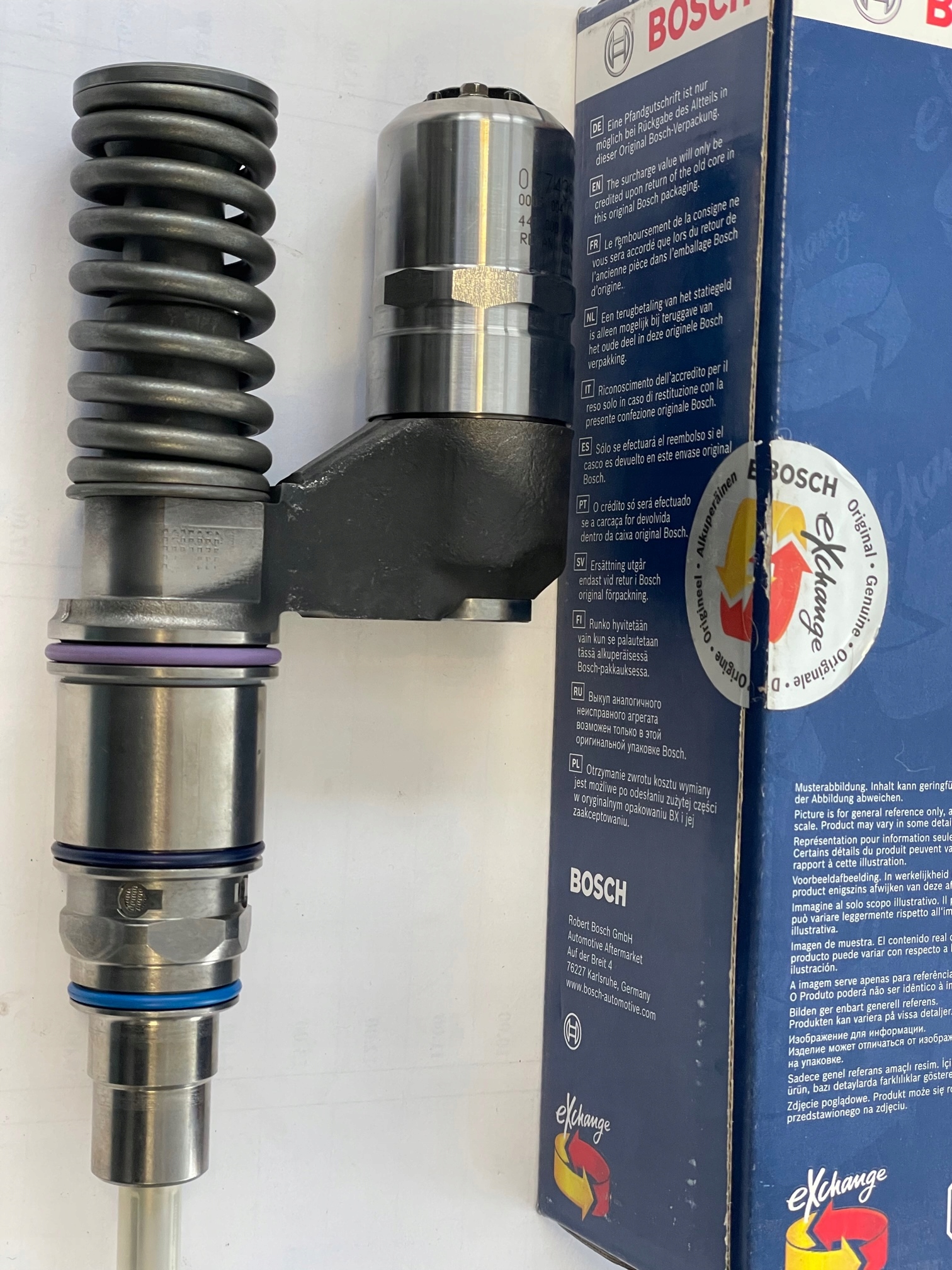 0414701008 pompowtryskiwacze SCANIA PDE 1409193 Numer katalogowy części 0414701008