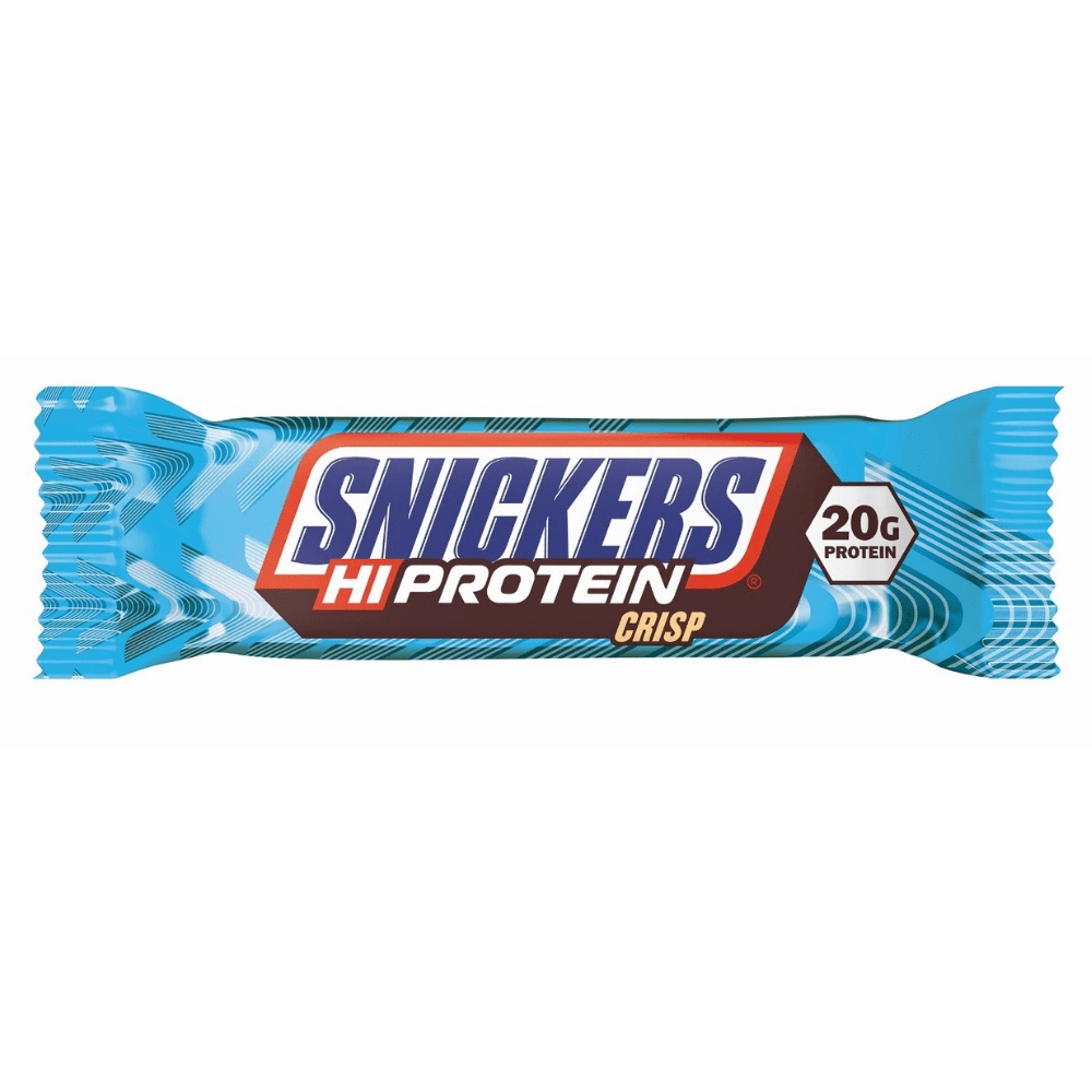 Mars Snickers Hi protein crisp 55 g čokoládovo-oříšková proteinová tyčinka