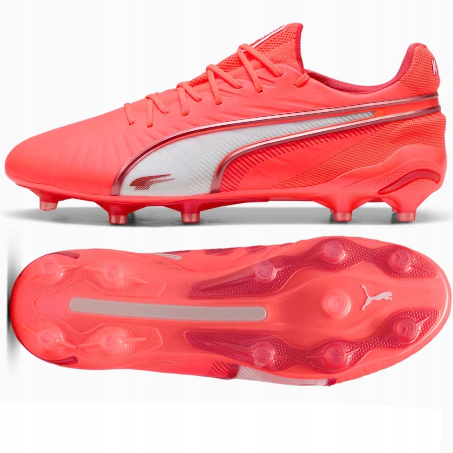 Puma King Ultimate Fg/ag (42) Pánské lankové boty červená