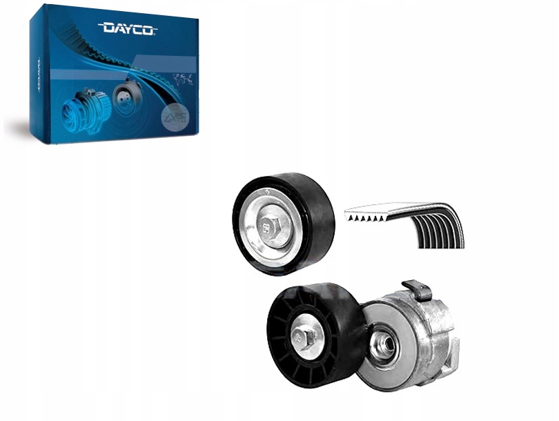 Dayco Klinový Řemen Komplet Fiat Ducato 2.3 Jtd (2