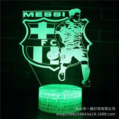 

Lampka nocna 3D Led Fc Barcelona Hologram+ pilot