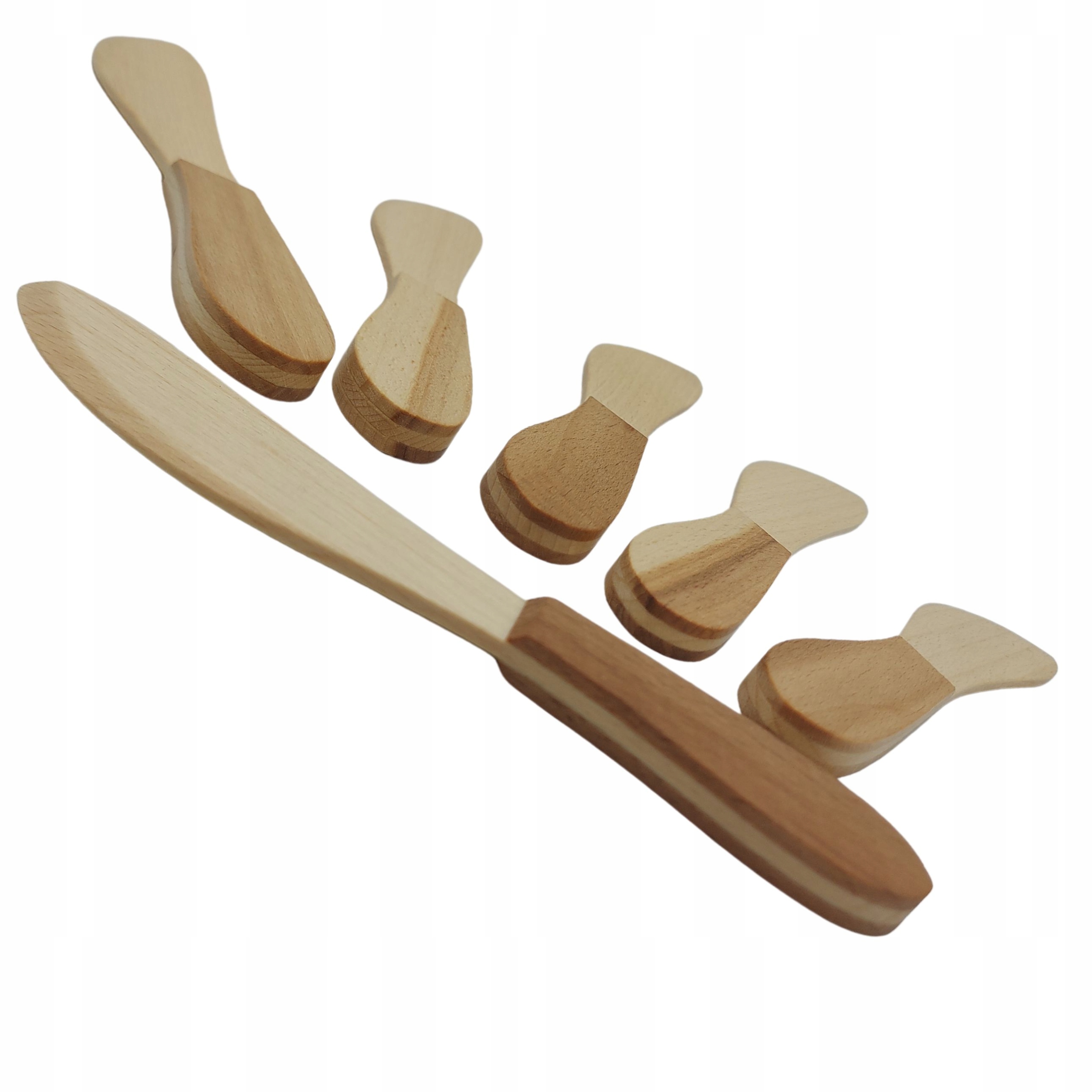 Nóż Do Masła Drewniany Nożyk Do Smalcu Drewniane Nożyki Do Smarowania 6szt Marka Yolli