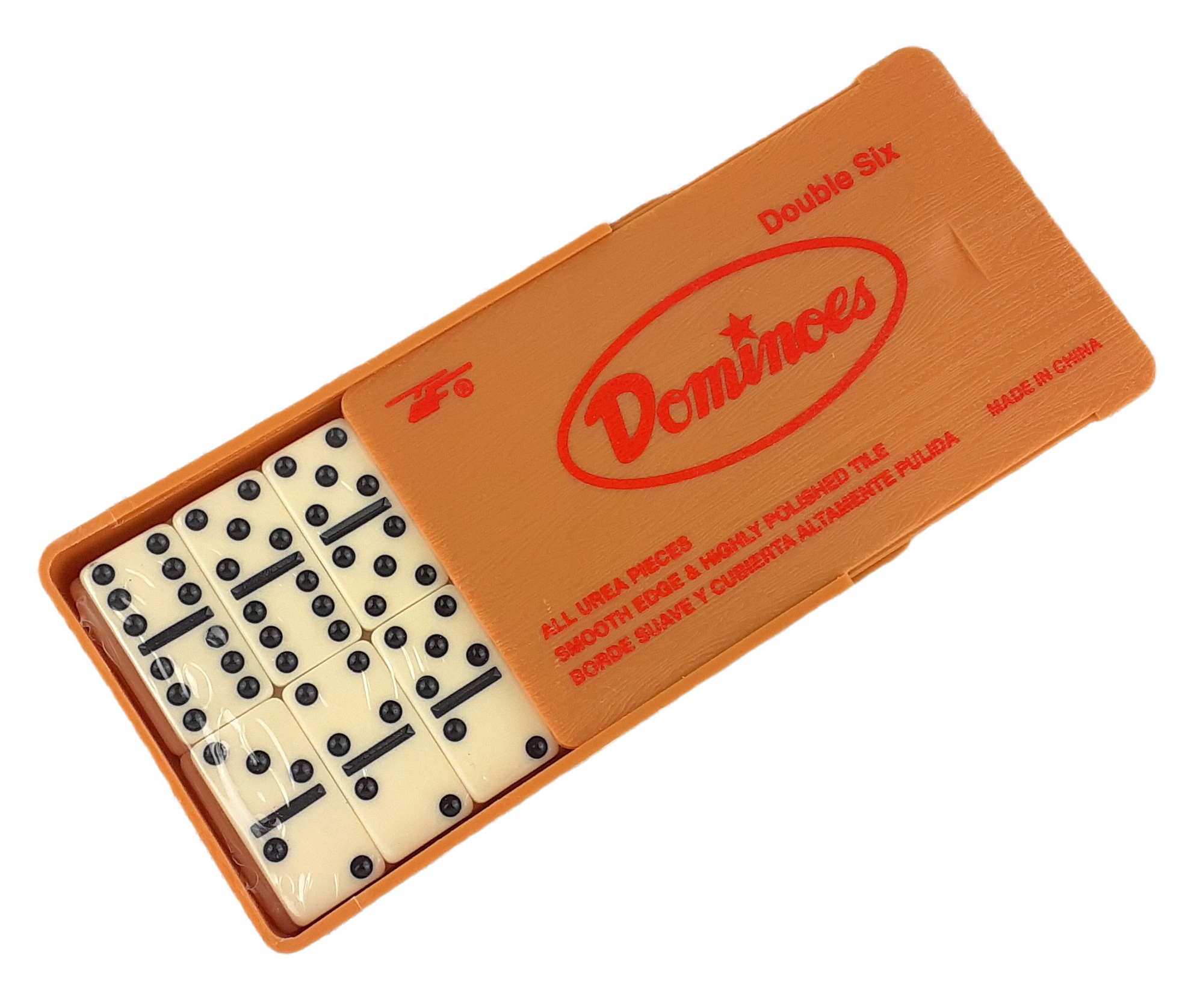 KLASYCZNE DOMINO W PUDEŁKU TRADYCYJNE SZÓSTKOWE Marka Trifox