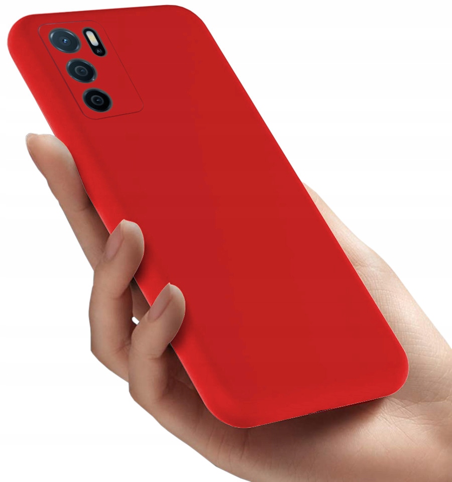 

Etui do Oppo A16 A54s Silicone Case Szkło