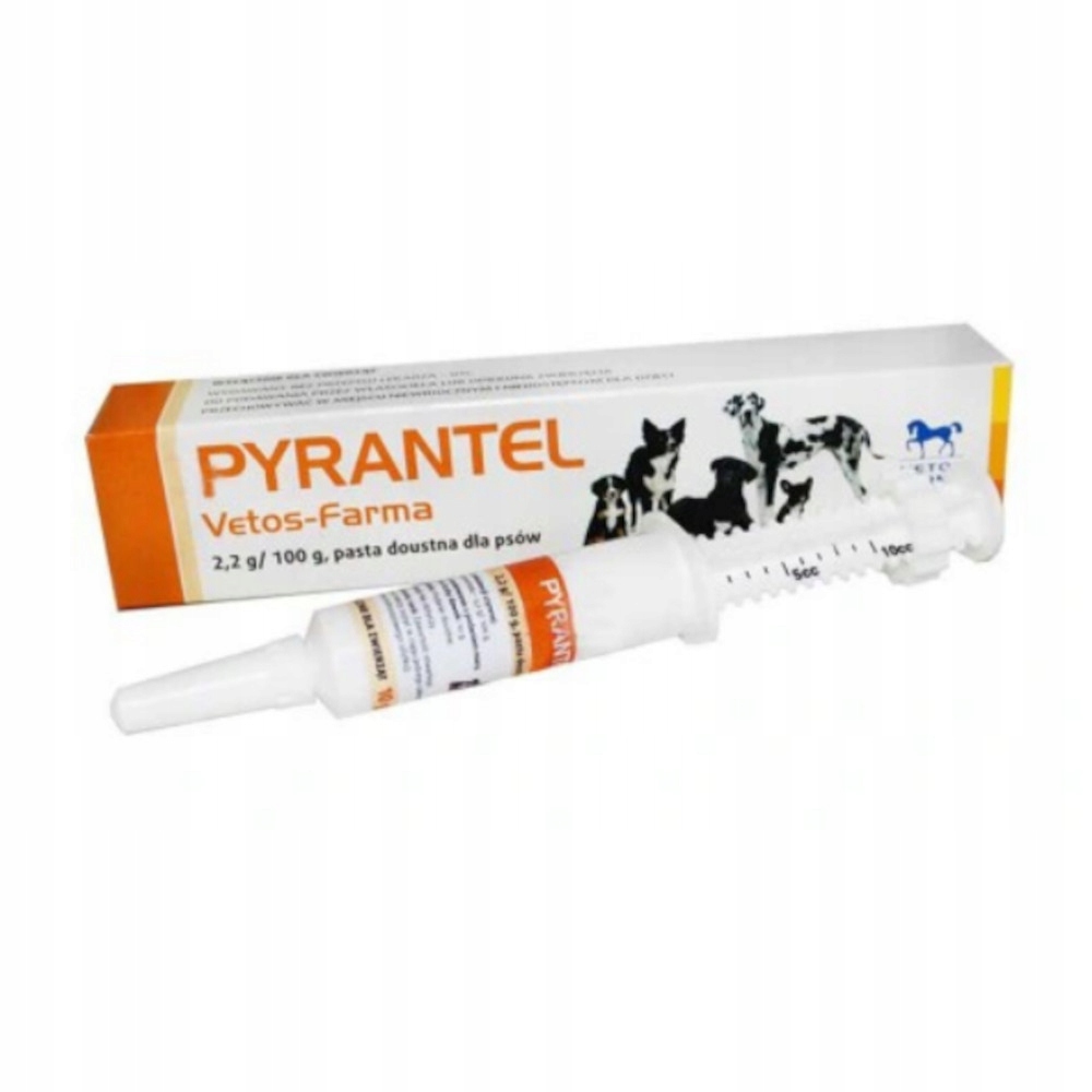 

Pyrantel pasta odrobaczająca dla psów