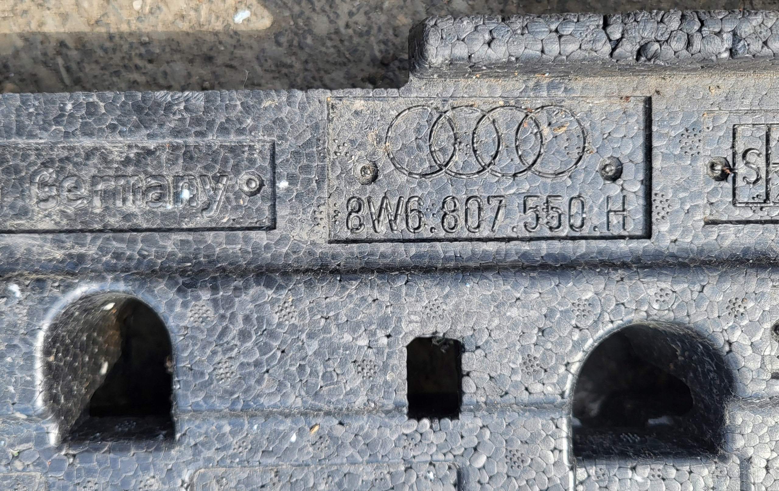 ABSORBER PIANKA Paraurti Anteriore AUDI A5 B9 8W6 OE