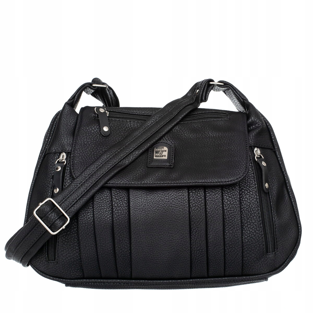 Charm & Shape torebka skóra ekologiczna czarny