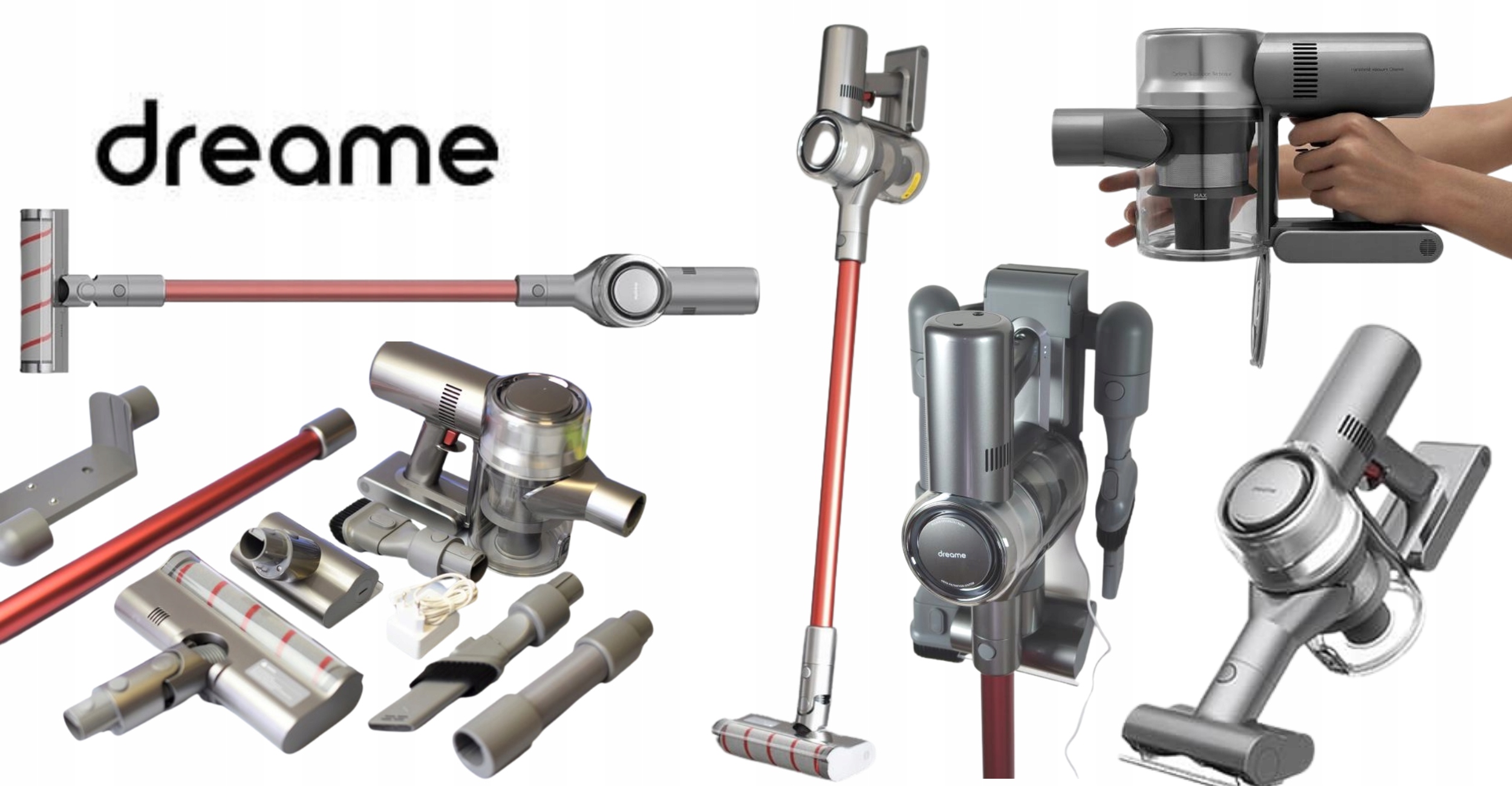 ODKURZACZ BEZPRZEWODOWY RĘCZNY PIONOWY V11 EAN (GTIN) 195592671575