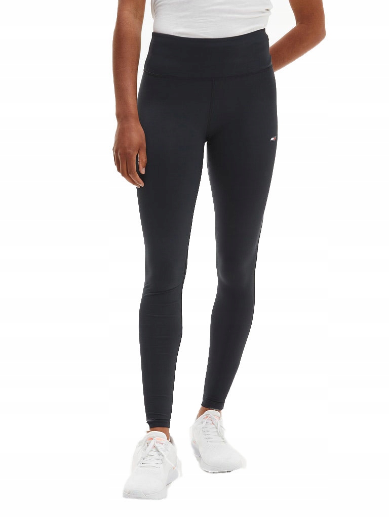 

Tommy Hilfiger Leginsy Damskie Hw Lbr Black r. S
