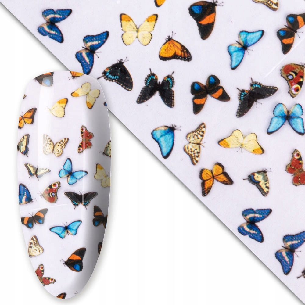 Folia Transferowa Do Paznokci Hybryd Żeli 100cm Spring Collection Nr5