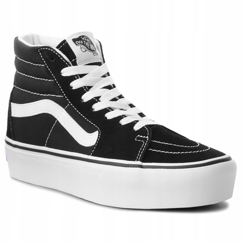 Vans Sk8-Hi Platform Semišové boty, vysoké tenisky velikost 41 Eu 7,5 Uk