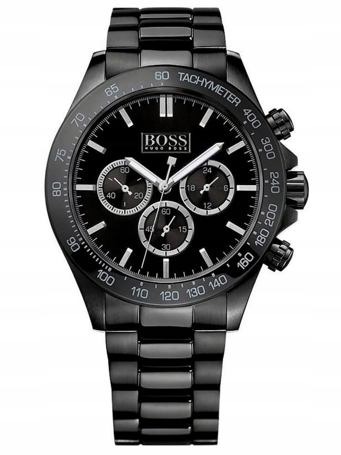 Zegarek Męski Hugo Boss 1512961 Czarny Chronograf Na Dzień Chłopaka