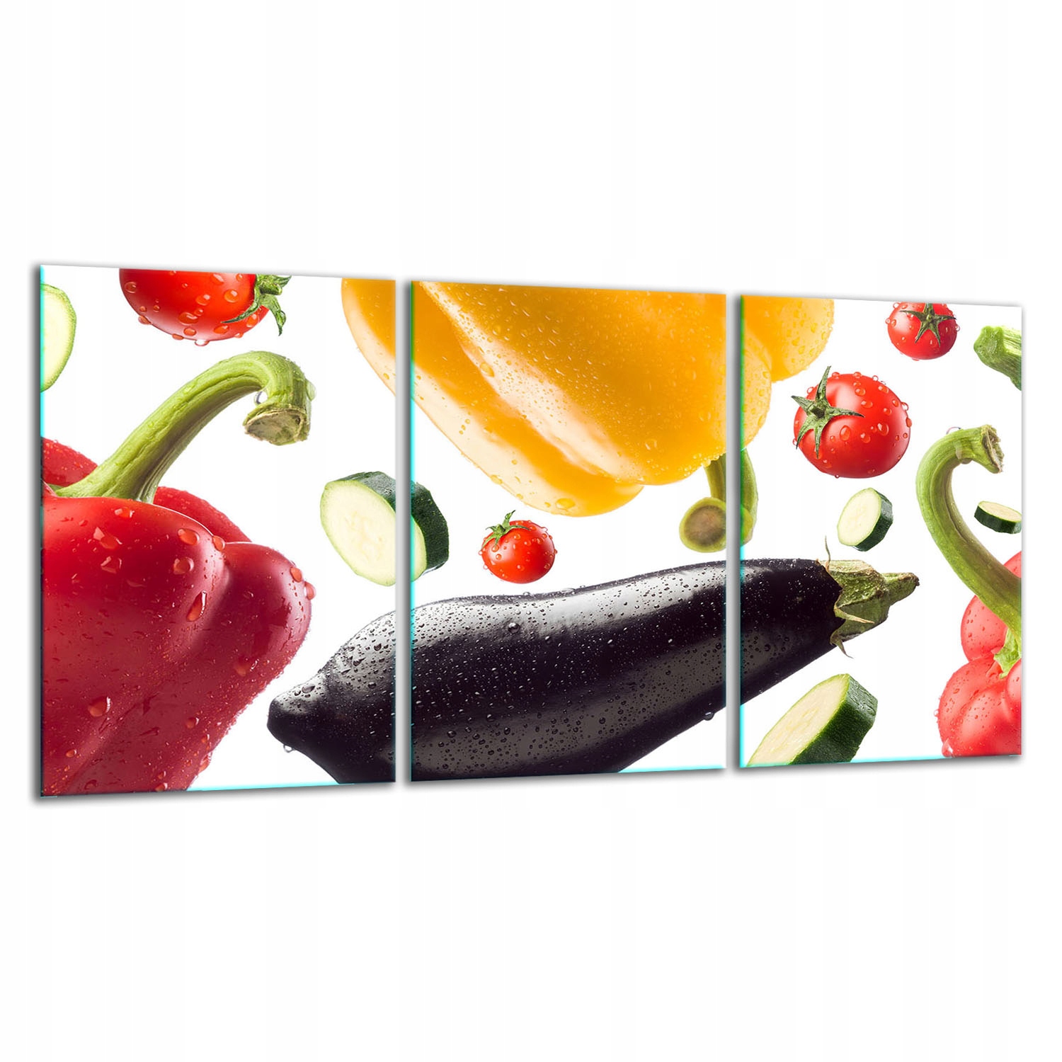 7v1 Skleněná Krájecí Deska 3x30x52 Paprika