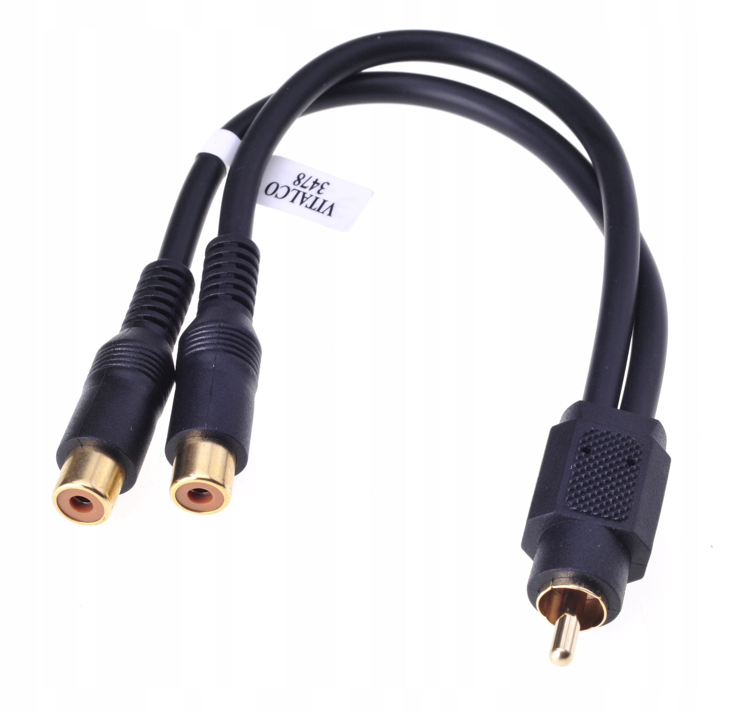 Adapter wt. RCA/2 x gn. RCA