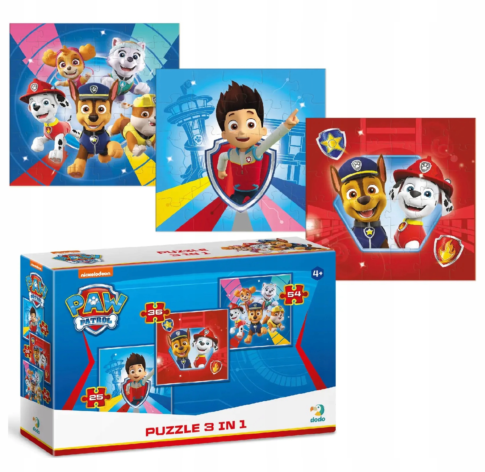 Puzzle Psi Patrol 3 in1