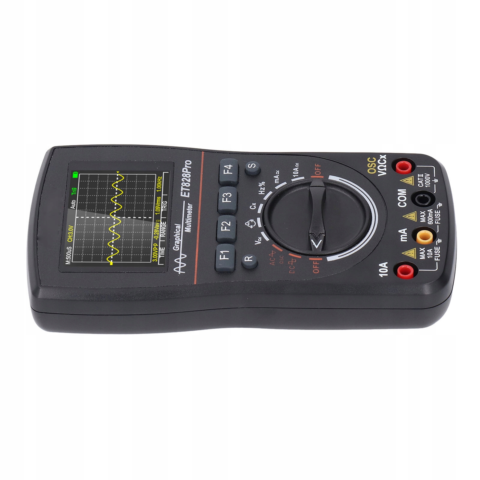 Multimeter s digitálnym osciloskopom 2 v 1 50Msp 10MHz, analógové pásmo A6