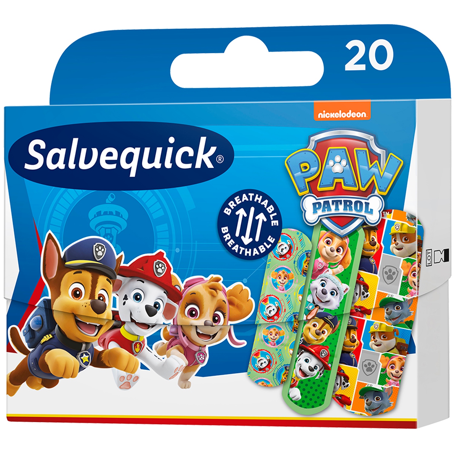 

Salvequick plastry dla dzieci Psi Patrol 20 szt.