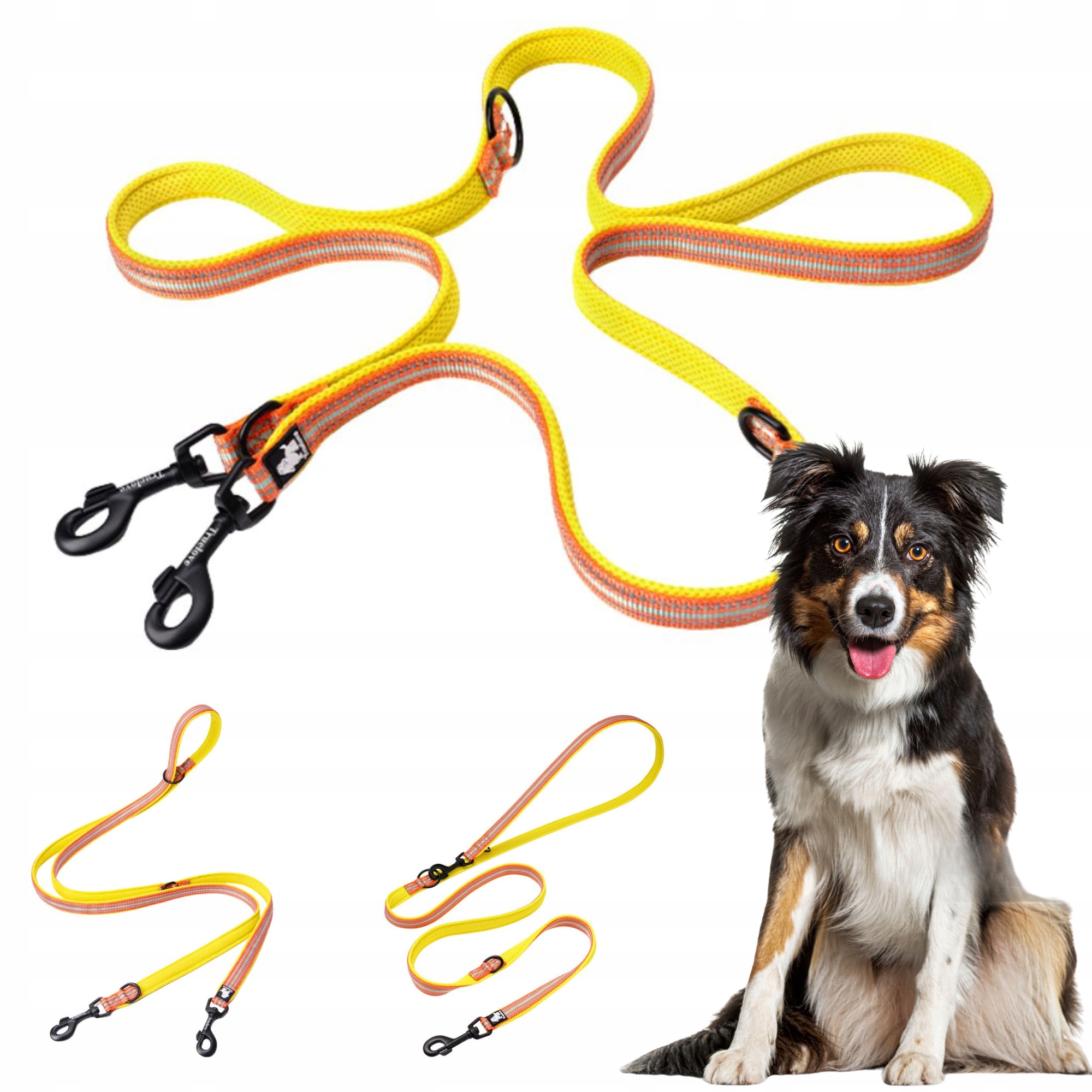 Vodítko Pro Psa S Reflexním Zapínáním Truelove Active Pro 200 CM Žlutá M