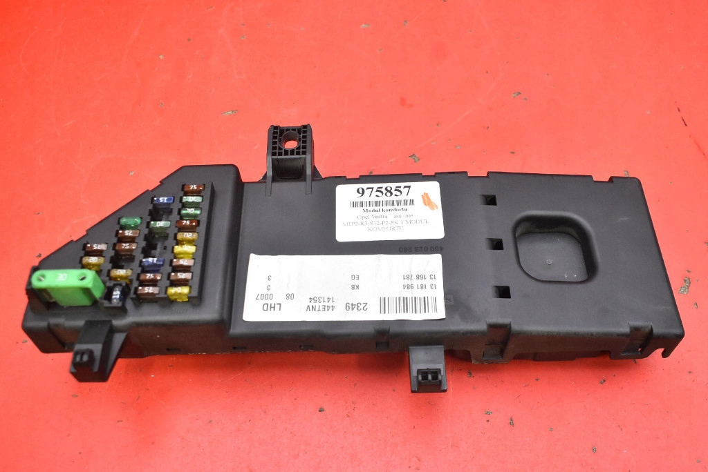 Unité commande confort 13168781 OPEL VECTRA C 2.2 DTI 125 KM 02-05