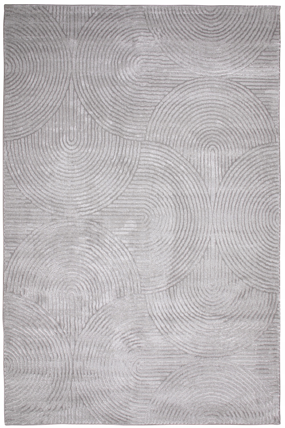 Dywan do salonu sypialni duży Szary 160 x 230 Nowoczesny wzór kolor Brico