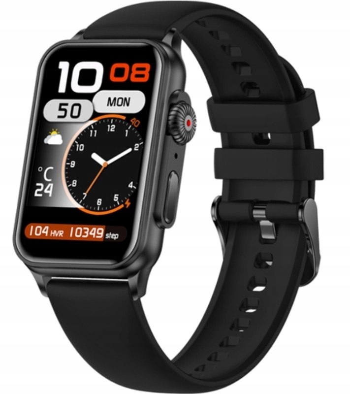 Chytré Hodinky Rubicon RNCF06 Black SMARUB222