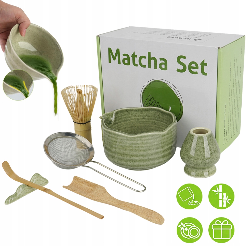Zestaw Upominkowy Do Matcha, Zestaw Narzędzi Do Przygotowywania Matchy