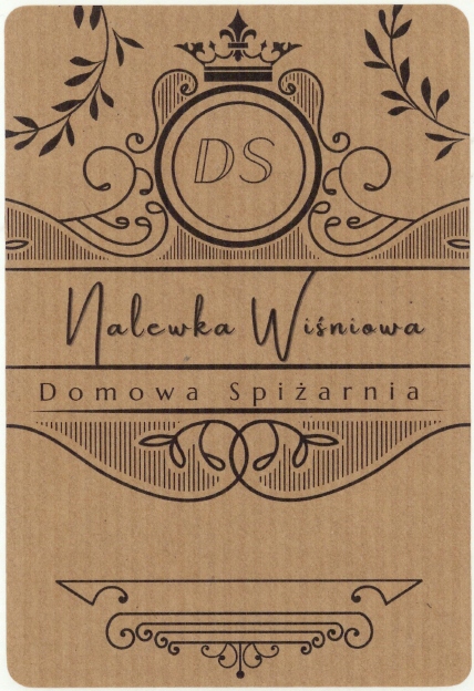 

Naklejki alkohol kraft eco Nalewka Wiśniowa 27 szt