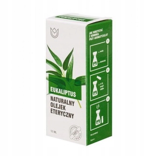 

Naturalny olejek eteryczny eukaliptusowy, 12 ml