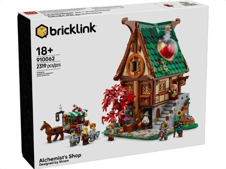 Lego Bricklink 910062 Sklep alchemiczny