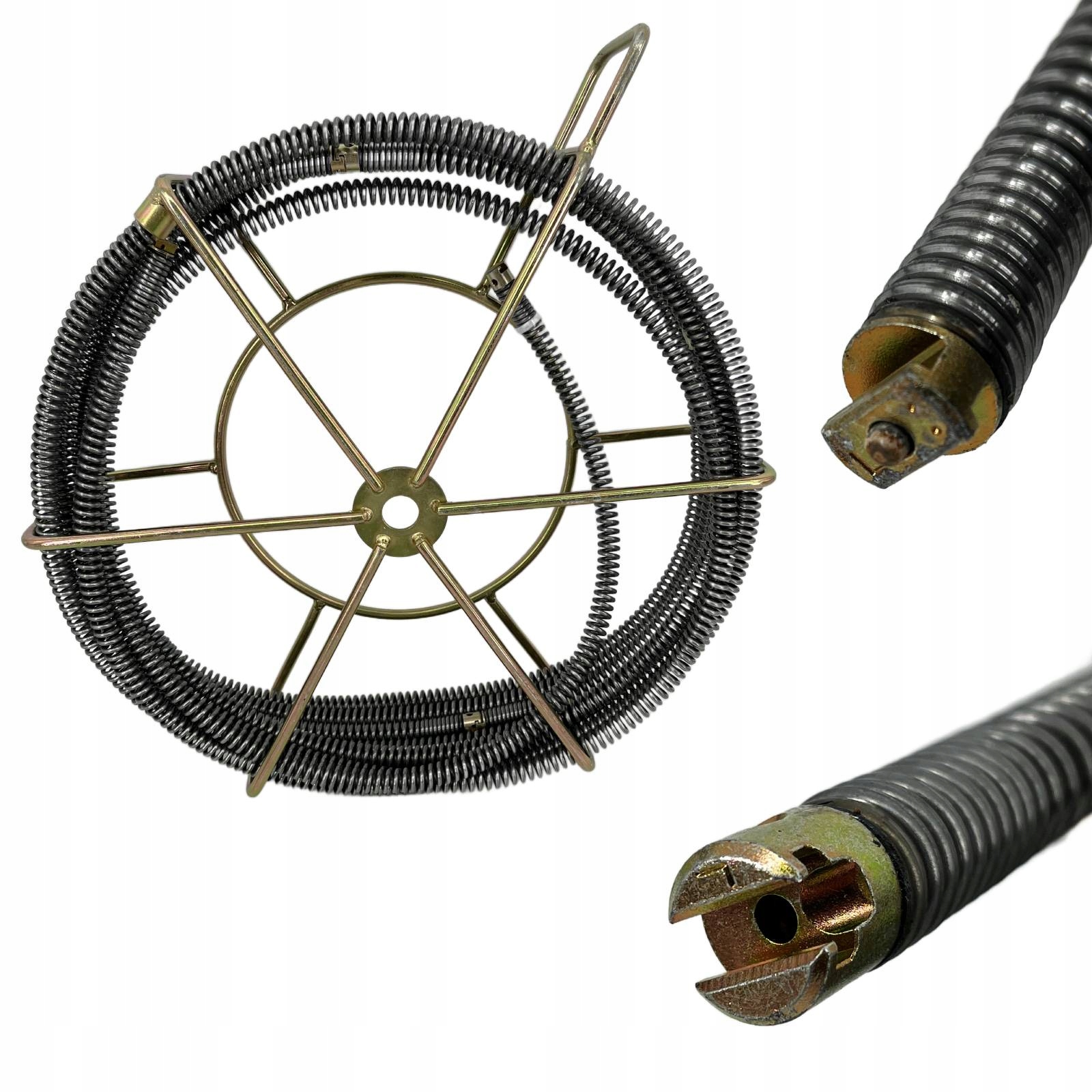 Zestaw Rems Cobra 5 spirali 16 mm w koszu do przepychacza rur