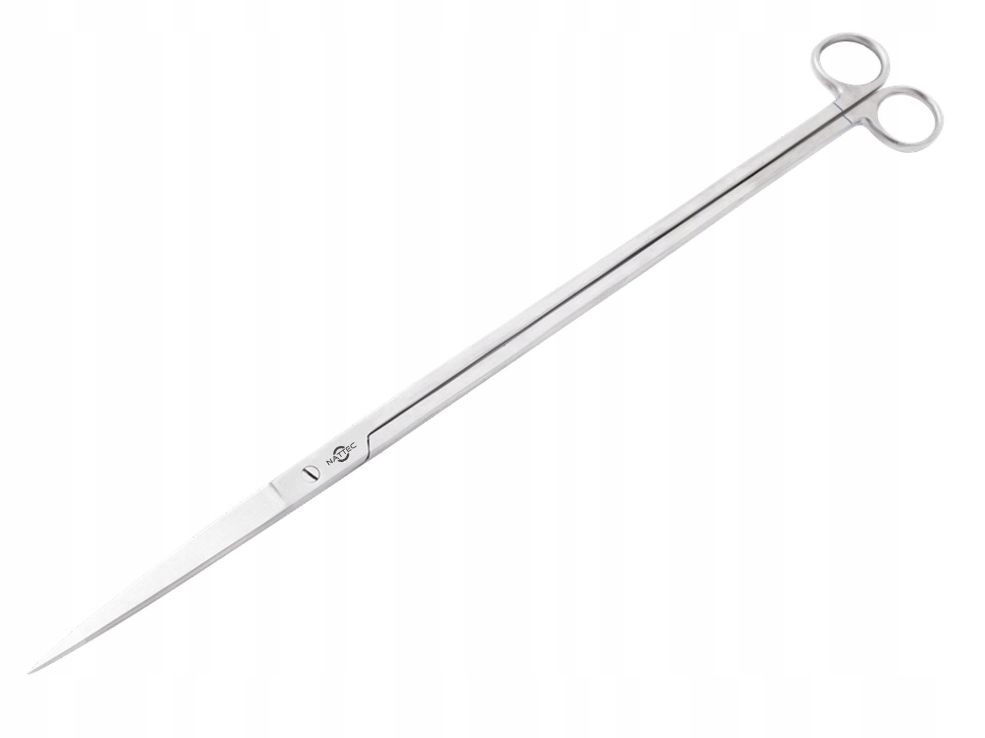 Akvarijní Nůžky Jednoduché Na Stříhání Rostlin, Ocelové, Dlouhé 35 CM