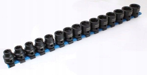 Nástrčky Udarové Na Lište Krátke 1/2'' 15 Ks Asta A-SS151