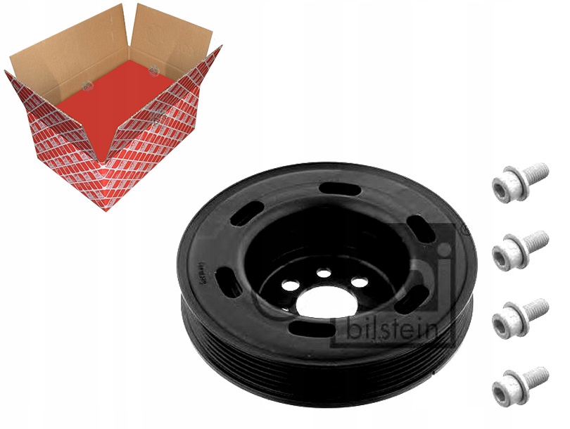 33608 - ШКІВ КОЛІНЧАСТОГО ВАЛА VW 1,8 2,0 TDI (КОМПЛЕКТ)