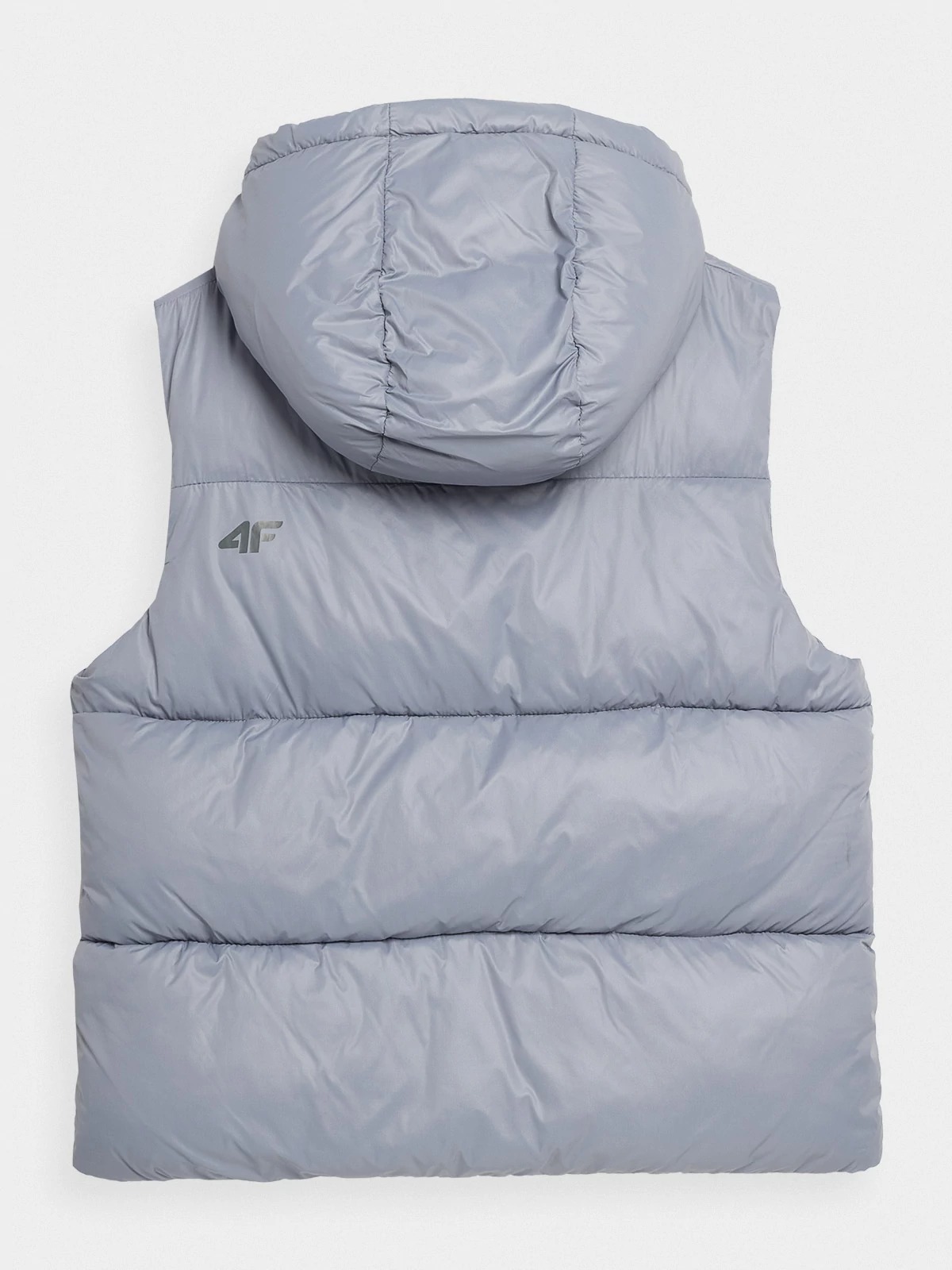 BEZRĘKAWNIK DAMSKI Z KAPTUREM 4F KAMIZELKA SPORTOWA PUCHOWA R. XXL Model KUDP004