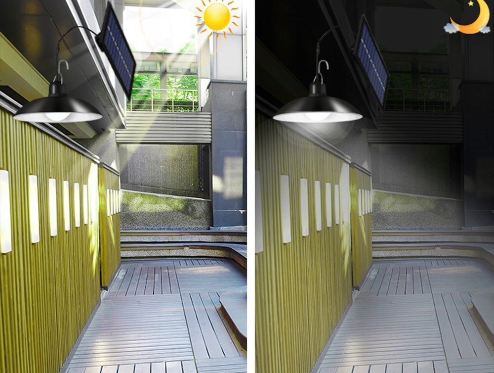 ŻYRANDOL WISZĄCA LAMPA SOLARNA LED OGRODOWA PILOT Stopień ochrony IP IP44