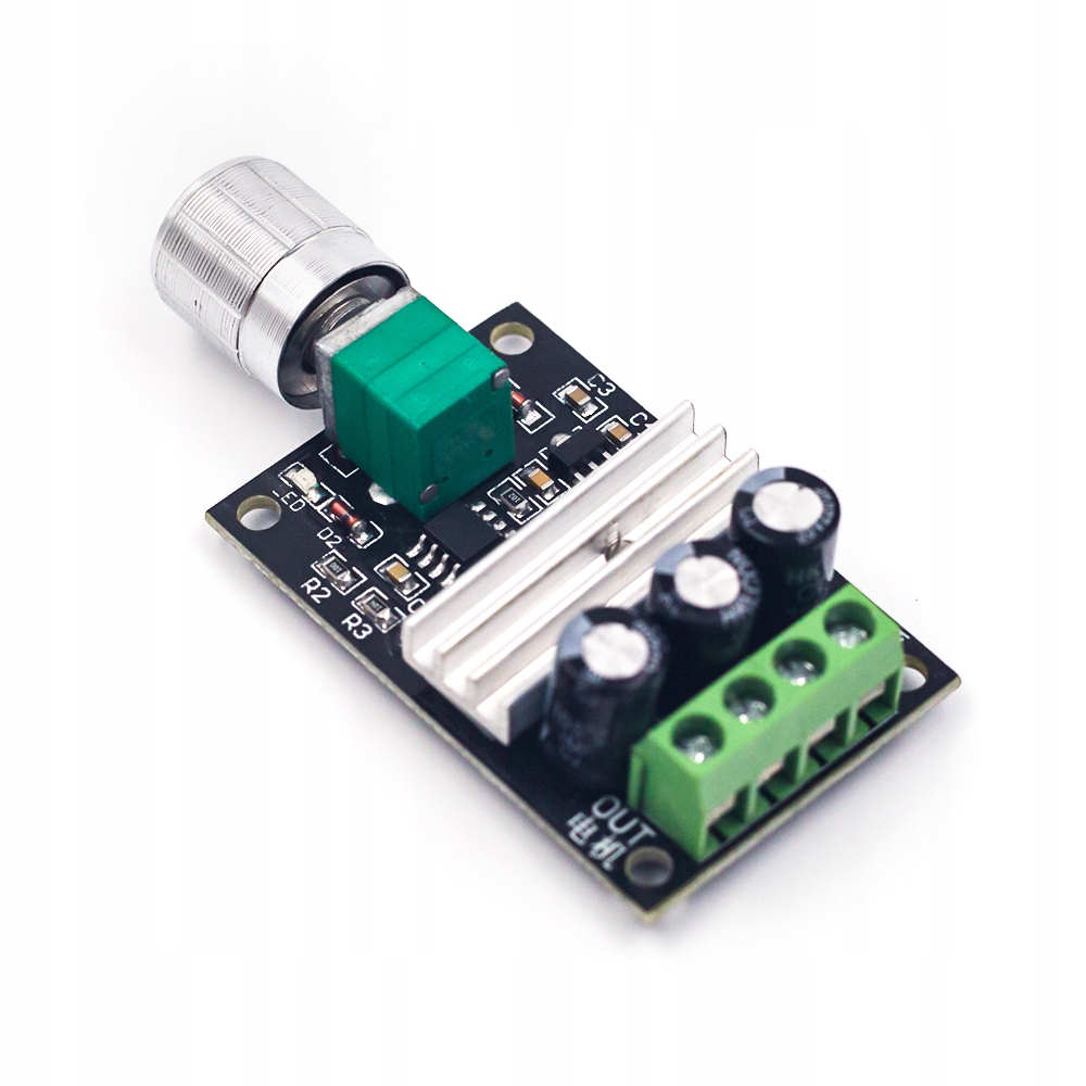 REGULATOR NAPIĘCIA OBROTÓW PWM 3A DC 6V - 28V 80W Kod producenta NA450