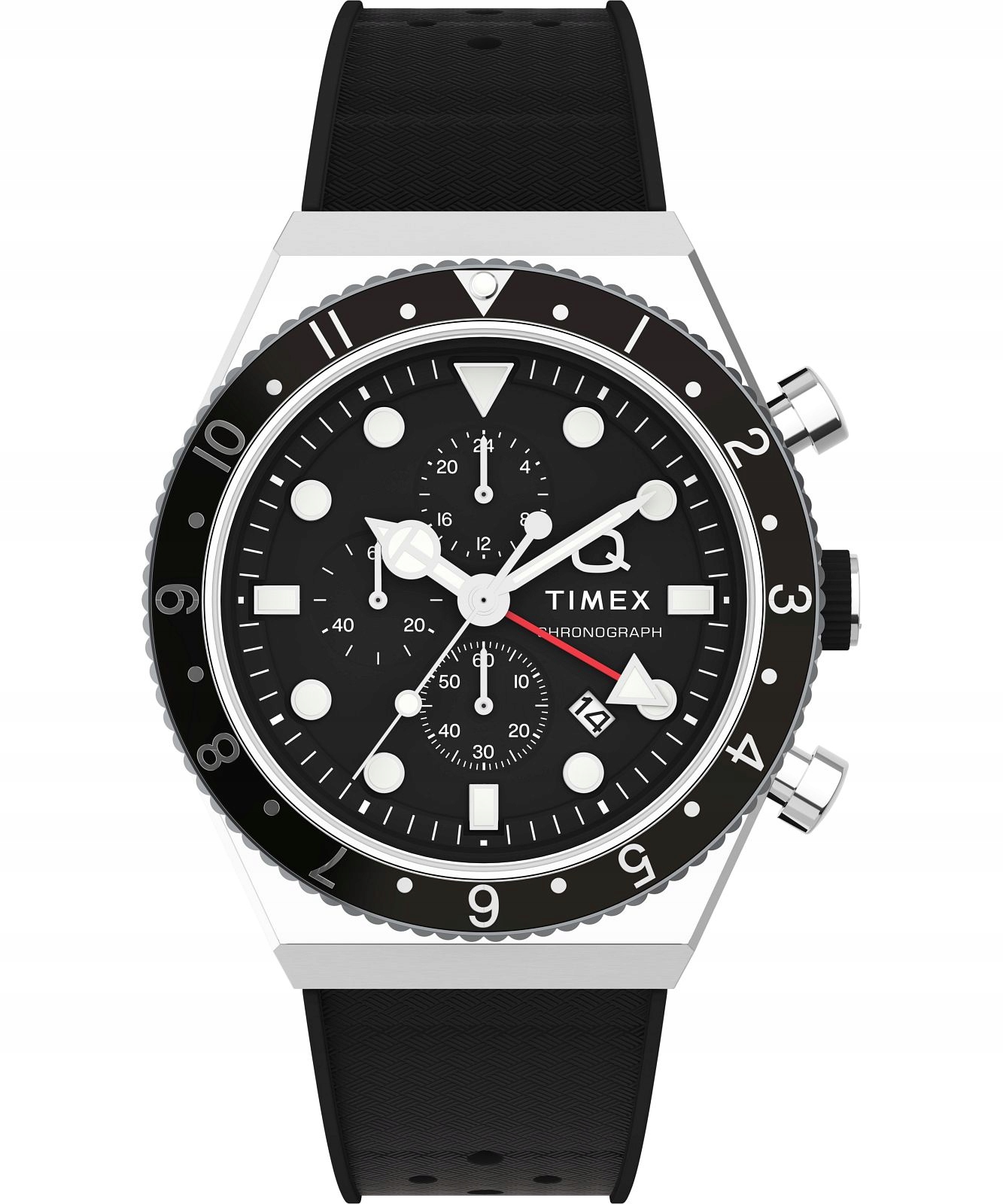 Pánské hodinky Timex Timex Q Three Time Zone Chronograph