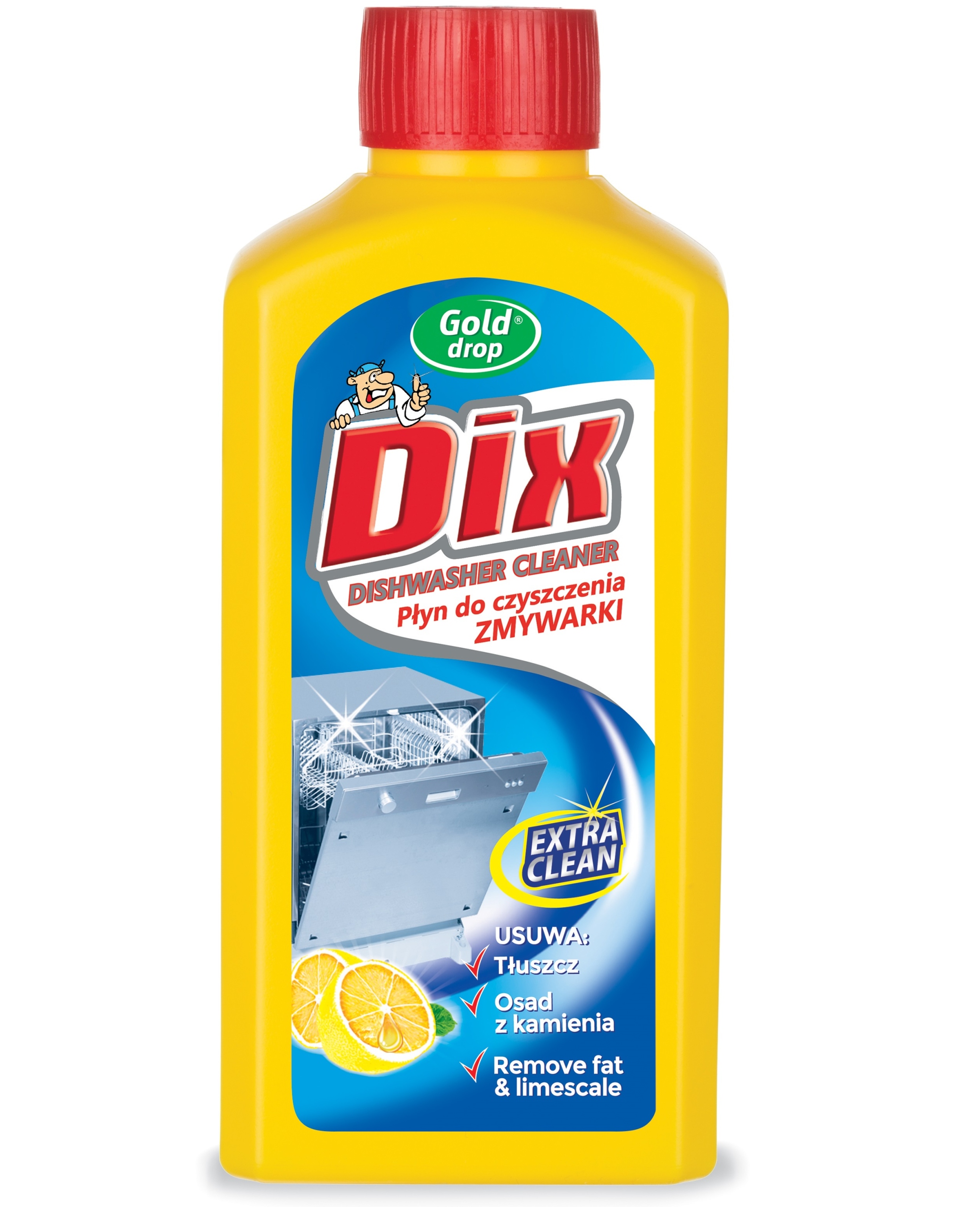 

Gold Drop DIX płyn do czyszczenia zmywarki 250ml