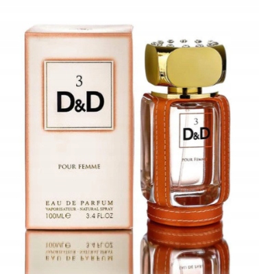 D&D č.3 Pour Femme by Fragrance World Edp 100 ml