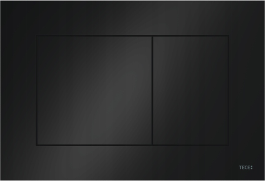 TECEnow PŁYTKA CZARNY POŁYSK PRZYCISK DO STELAŻY WC TECE TECEBASE