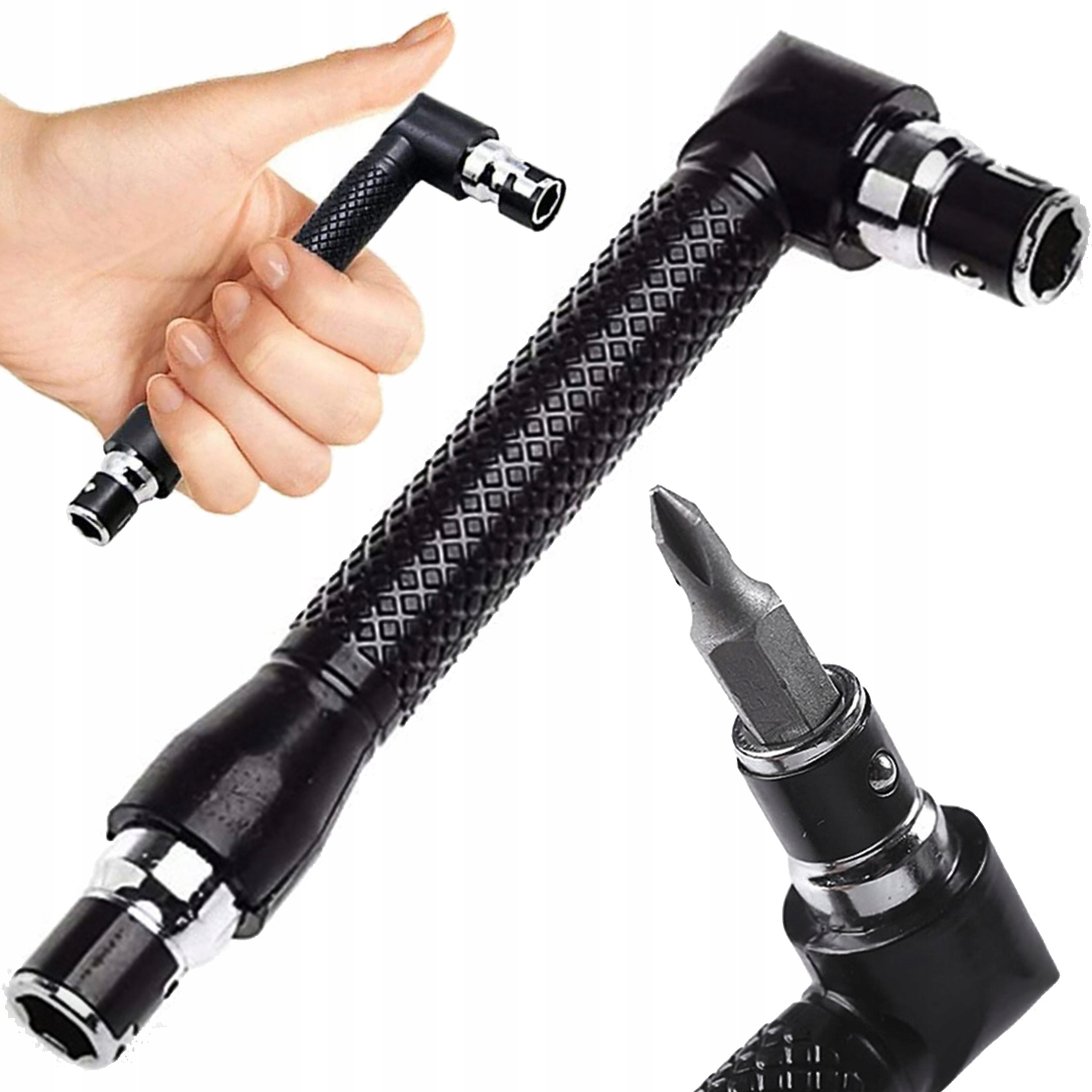 

Przedłużka Kątowa Uchwyt Wkrętak 1/4 Do Bitów