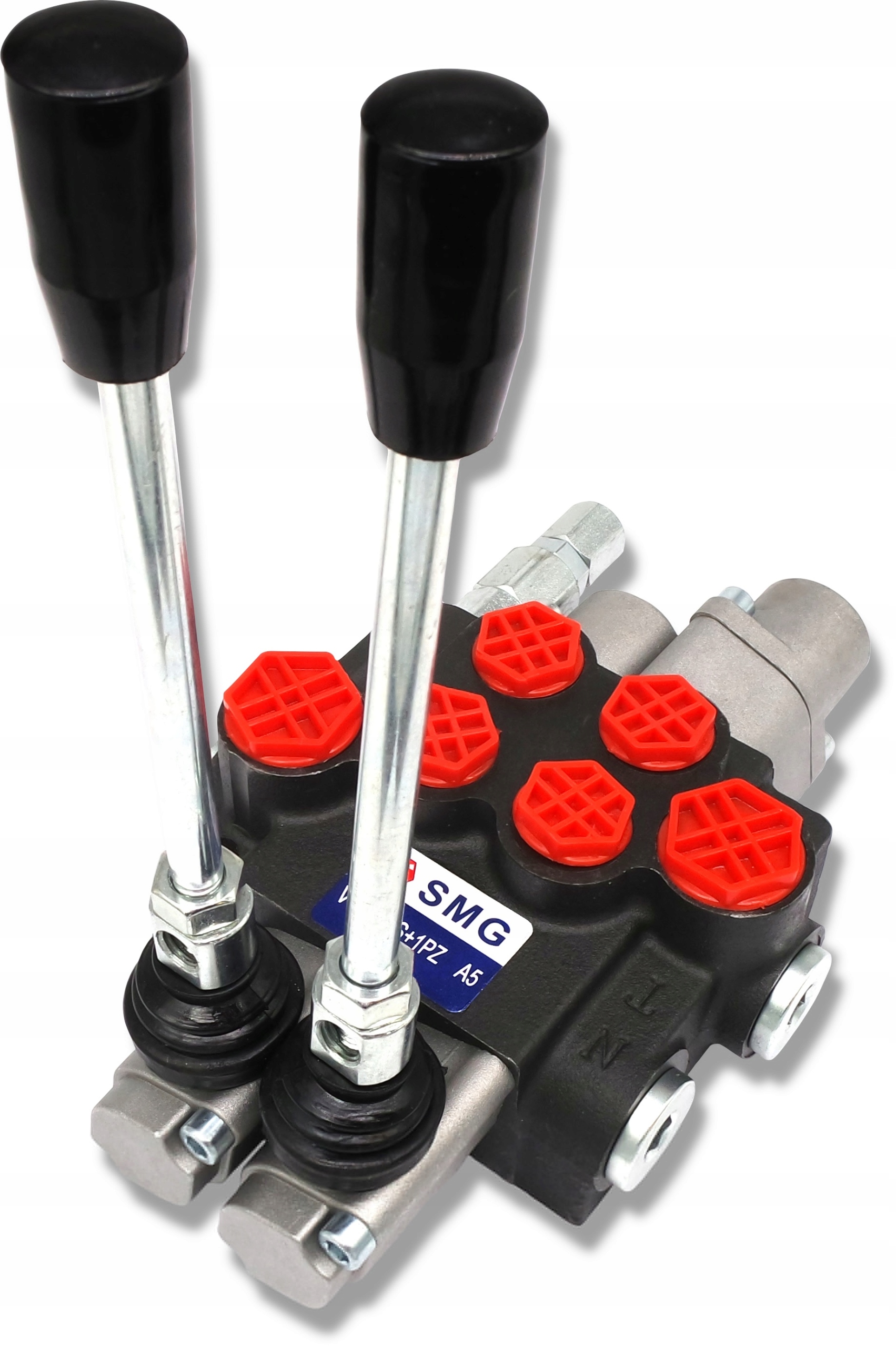 ROZDZIELACZ HYDR 2SEKCJE 40L +ZATRZASK I SEK PŁYW. Numer katalogowy części 2295.2S.40L