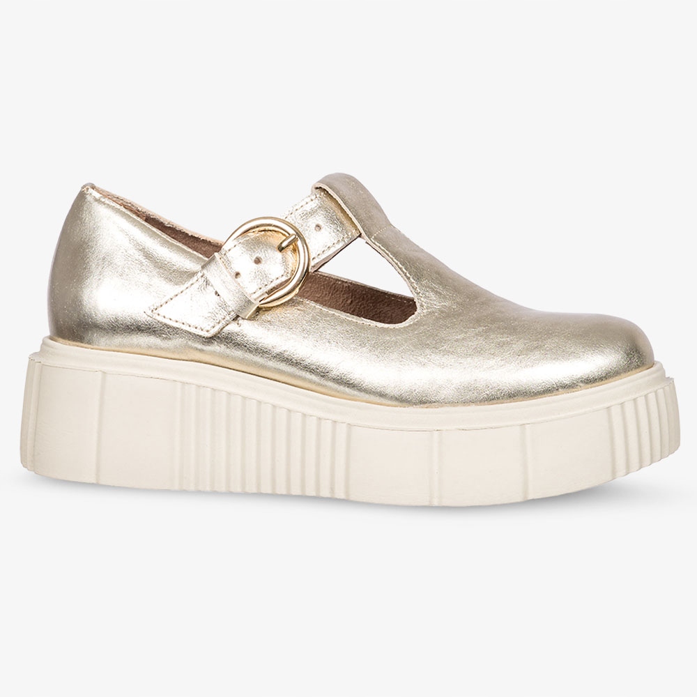 CREEPERSY SKÓRZANE NA PLATFORMIE ZE SPRZĄCZKĄ r 41 Oryginalne opakowanie producenta pudełko