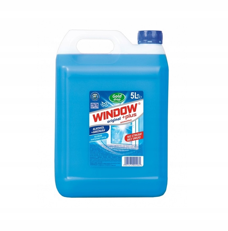 

Płyn do mycia szyb i luster Window Plus 5L