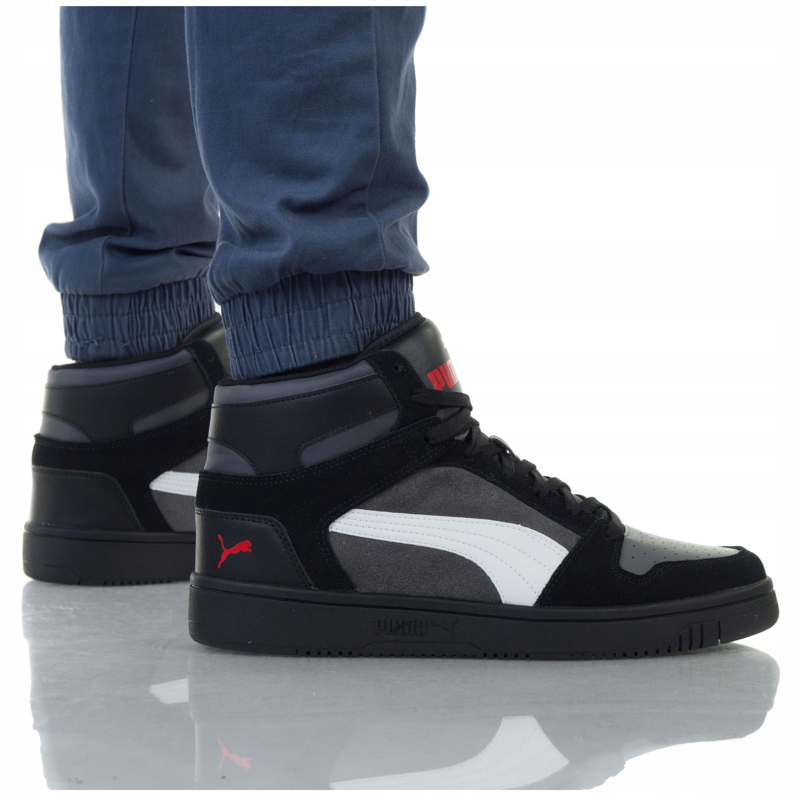 

Buty Puma Męskie Rebound Layup Sd 370219 02 Czarne