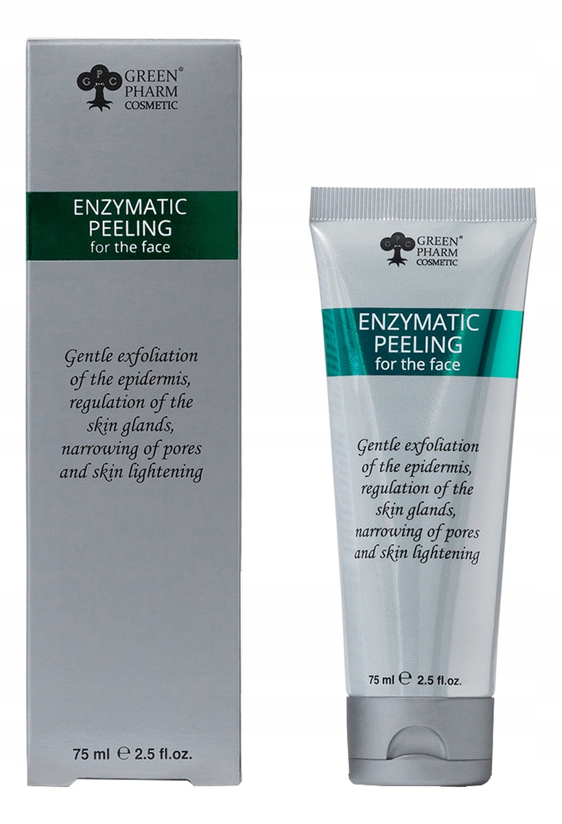 Green Pharm Cosmetics Enzymatický peeling na obličej 75 Ml