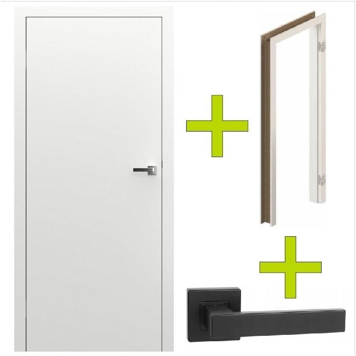 Drzwi +Ościeżnica +Klamka Porta Vector 80 L