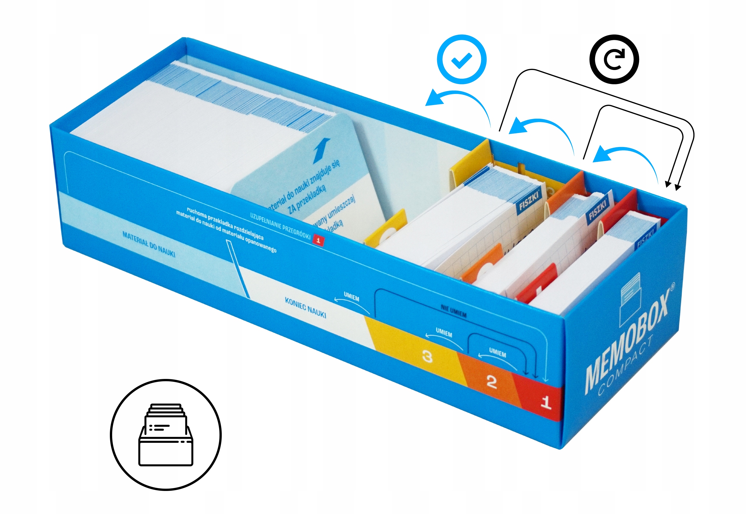 STWÓRZ SWOJE FISZKI – zestaw do szybkiej nauki Język publikacji bułgarski