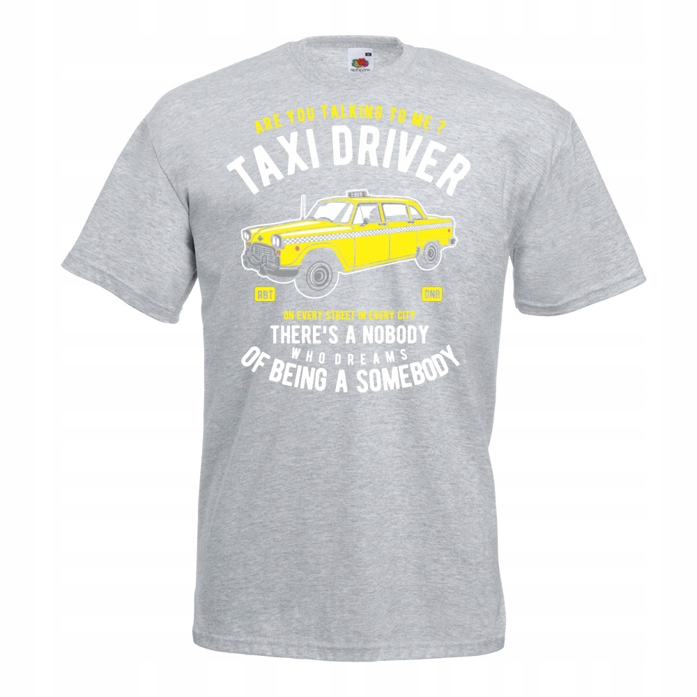 

Koszulka taksówka taksówkarz taxi XXL szara