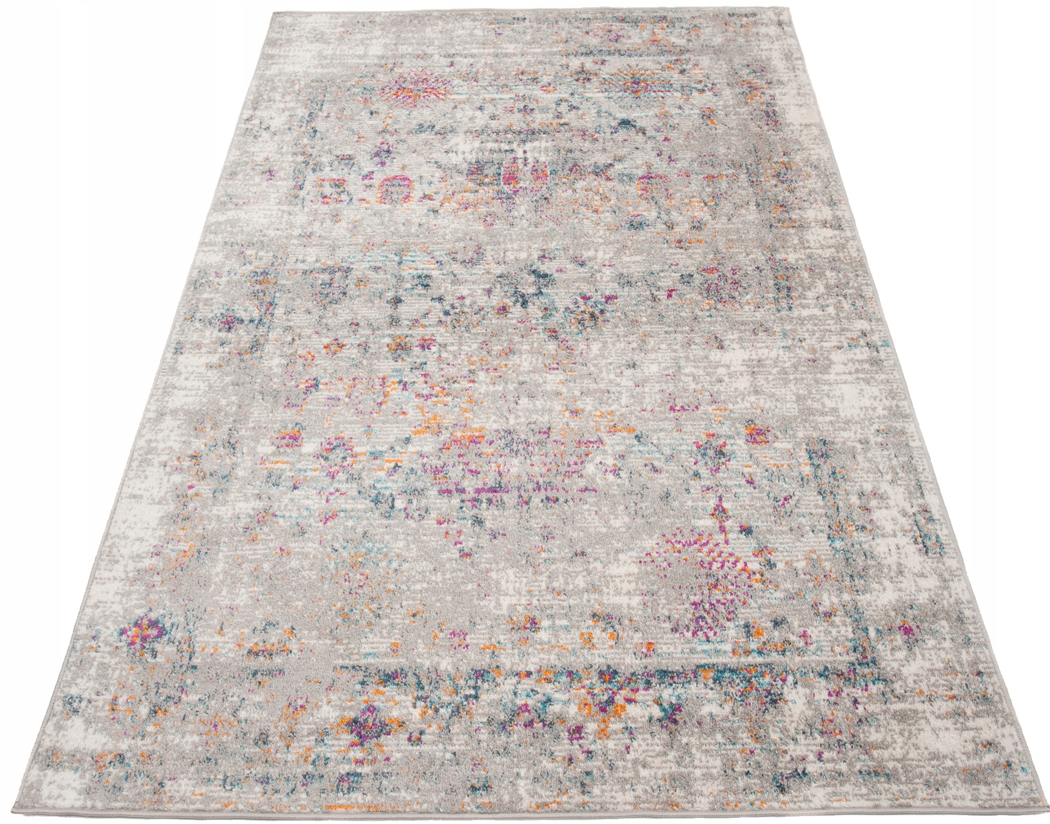 Koberec Lazur 180x260 Fryz Módní Moderní Barevné Pastelové Soft